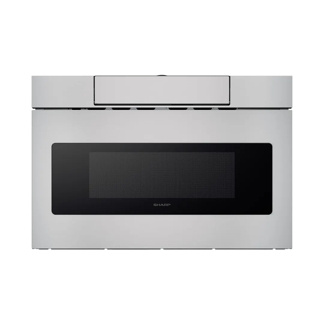 Sharp SMD2470ASY 24" 950 Watt Microwave Drawer Oven, 1.2 Cu. Ft., Concealed Control Panel, S. Steel