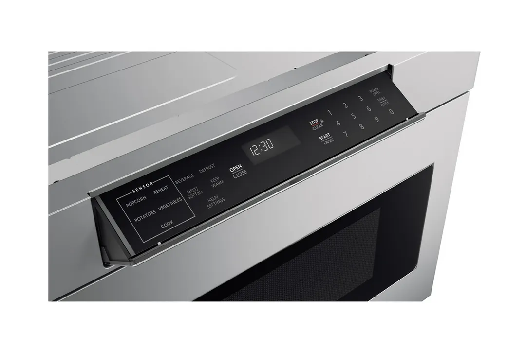Sharp SMD2470ASY 24" 950 Watt Microwave Drawer Oven, 1.2 Cu. Ft., Concealed Control Panel, S. Steel