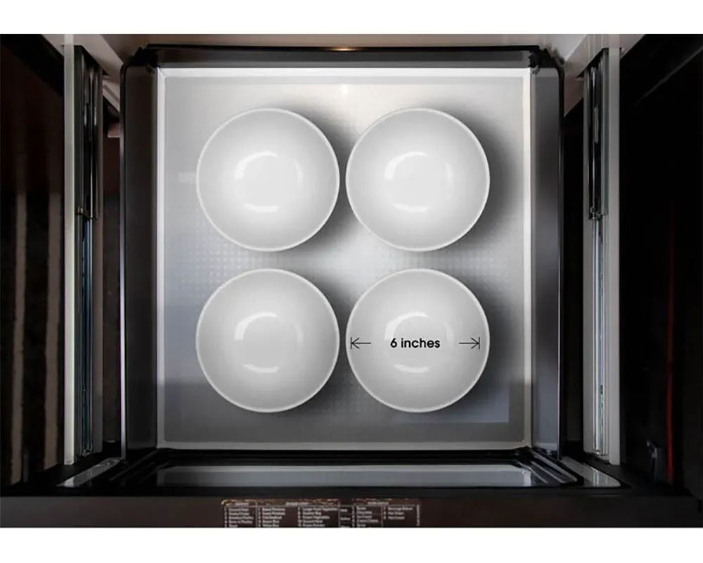 Sharp SMD2489ES 24" Smart Microwave Drawer Oven w/ Easy Wave Open, 1.2 Cu Ft, 950 Watt, Touch Panel