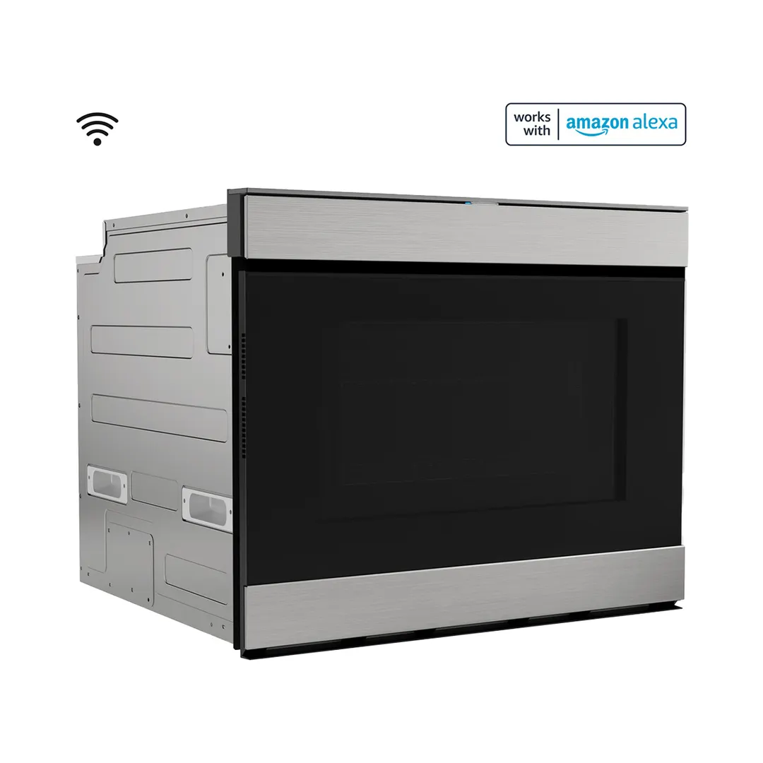 Sharp SMD2499FS 24" Smart Convection 950 Watt Microwave Drawer Oven, Easy Wave Open, 1.4 Cu Ft