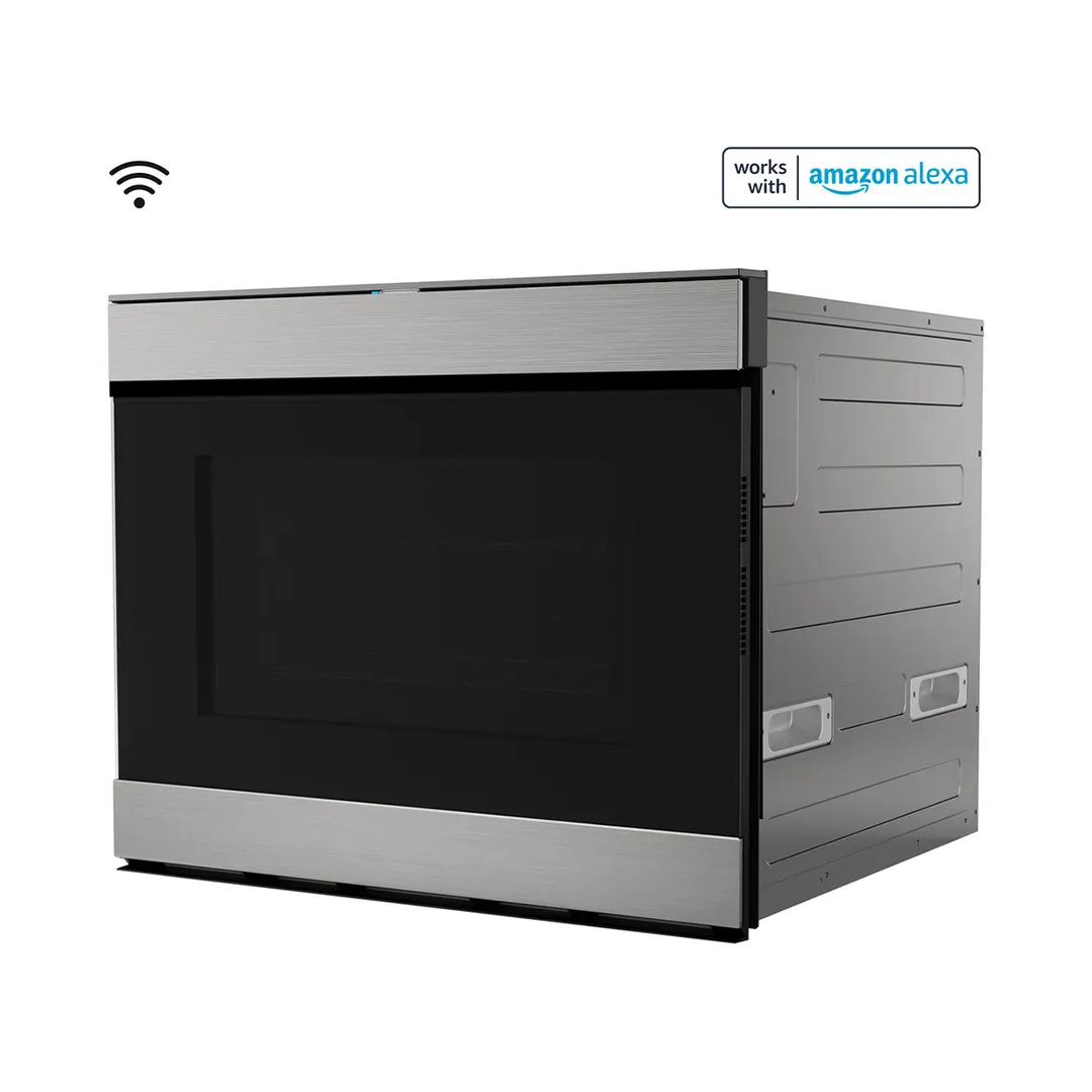 Sharp SMD2499FS 24" Smart Convection 950 Watt Microwave Drawer Oven, Easy Wave Open, 1.4 Cu Ft