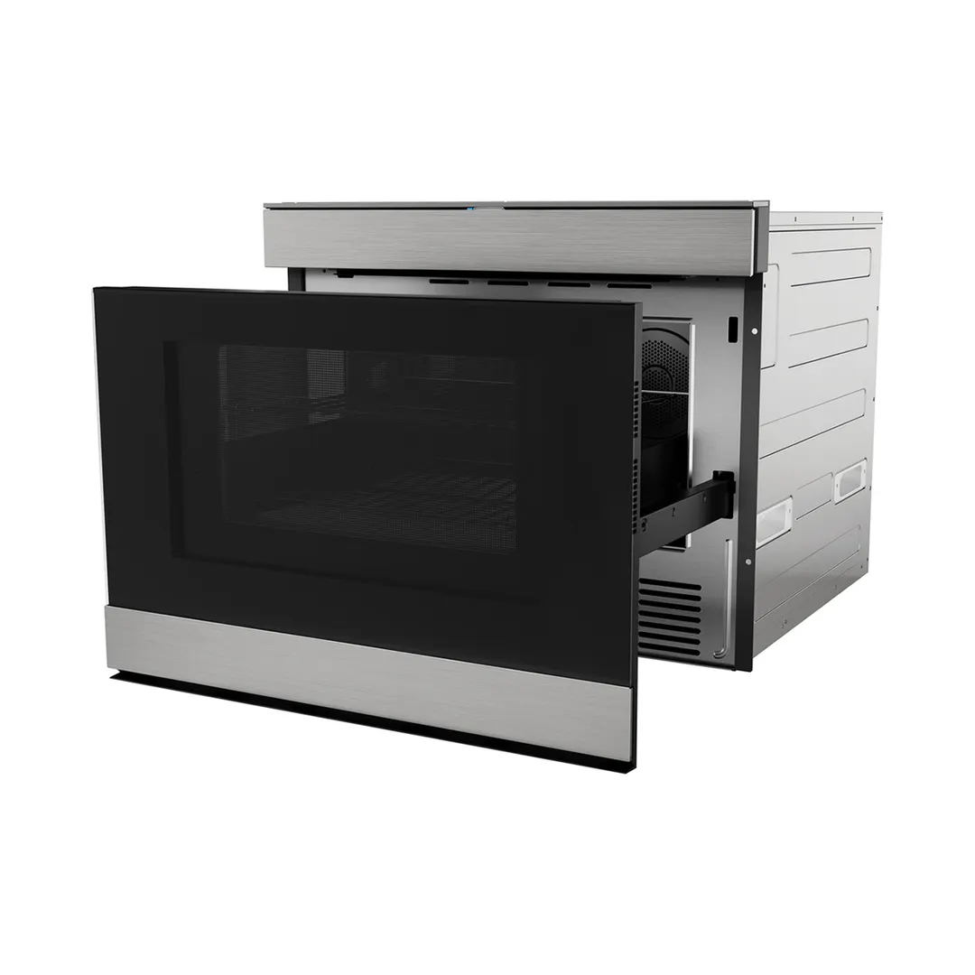 Sharp SMD2499FS 24" Smart Convection 950 Watt Microwave Drawer Oven, Easy Wave Open, 1.4 Cu Ft