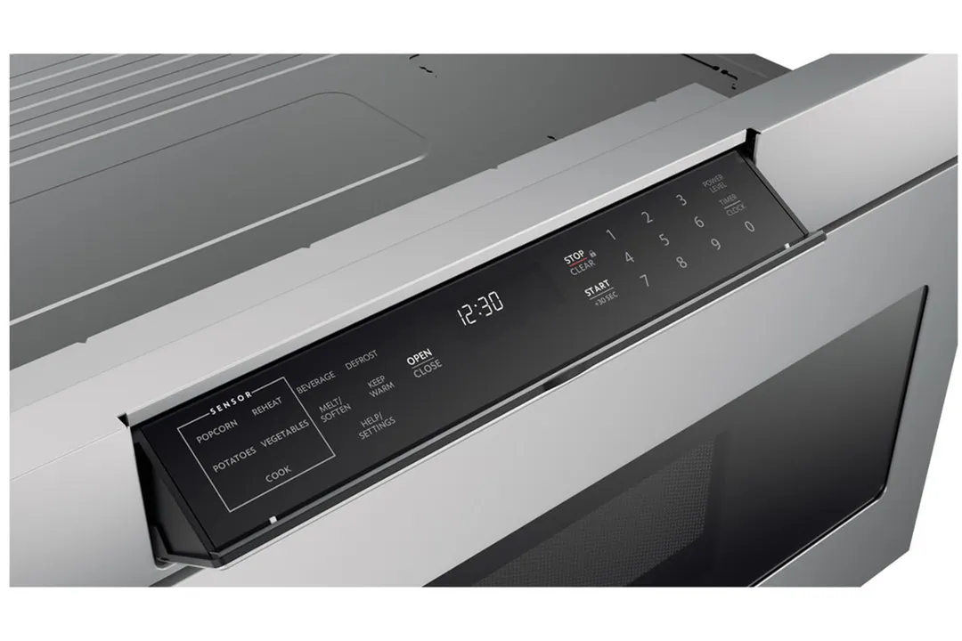 Sharp SMD3070ASY 30" 950 Watt Microwave Drawer Oven, 1.2 Cu. Ft., Angled Touch Control, S. Steel
