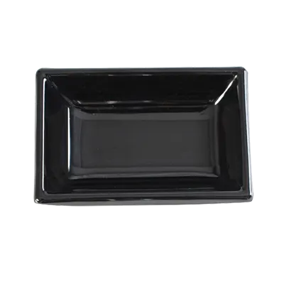 Thunder Group 19001BK Sauce Dish, 2 Oz., 3-3/4" X 2-1/2", Break-Resistant - Dozen