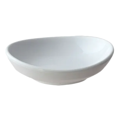 Thunder Group 19035WT Saucer, 2 Oz., 3-1/2" Dia. X 3/4" Deep, Round - Dozen