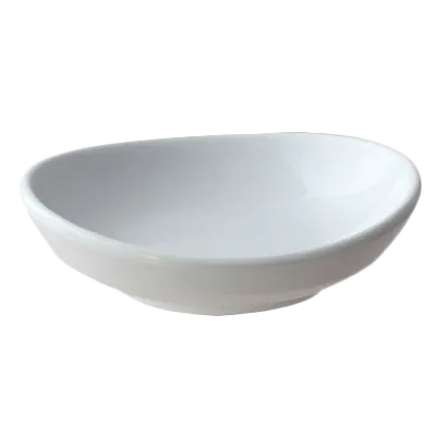 Thunder Group 19055WT Saucer, 8 Oz., 5-1/2" Dia. X 1-1/4" Deep, Round - Dozen