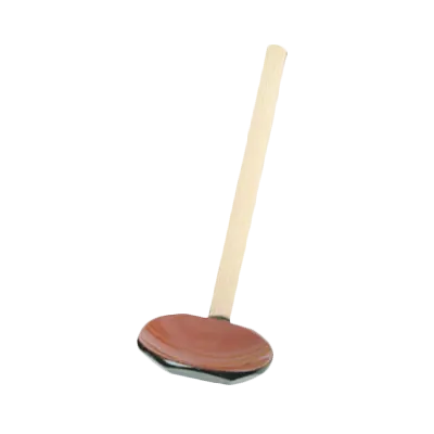 Thunder Group 30-55 Soup Serving Spoon, Solid, 3" X 8-1/2", Bamboo