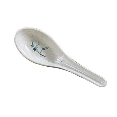 Thunder Group 7003BB Won Ton Soup Spoon, 3/4 Oz., 5-5/8" X 1-5/8", Break-Resistant - Dozen