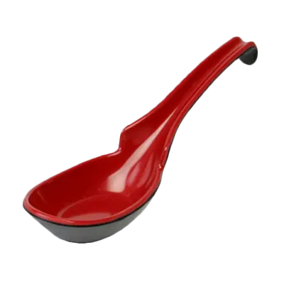 Thunder Group 7100JBR Soba/Rice Spoon, 1 Oz., 6-1/4" X 1-3/4", Two-Tone - Dozen