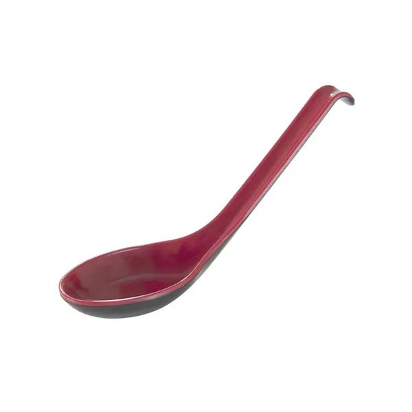 Thunder Group 7200JBR Soba/Rice Spoon, 5/8 Oz., 6" X 1-3/4", Two-Tone - Dozen