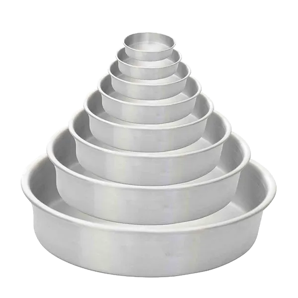 Thunder Group ALCP1403 Layer Cake Pan, 14" Dia. X 3"H, Round, Aluminum
