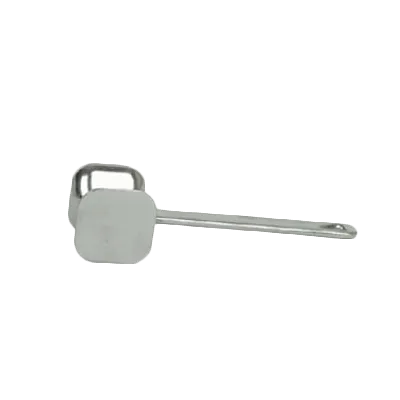 Thunder Group ALMT002 2-Sided Manual Meat Tenderizer, 10-1/4"L, Aluminum Handle & Head