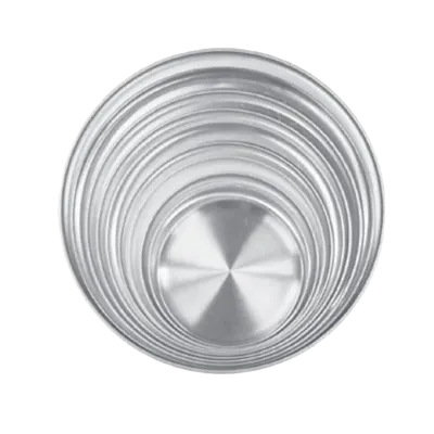 Thunder Group ALPTCS015 Pizza Tray, 15", Coupe, Solid, Aluminum