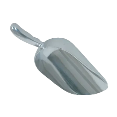 Thunder Group ALTWSC012 Scoop, 12 Oz. Capacity, Tapered Bowl, Contoured Handle, Aluminum