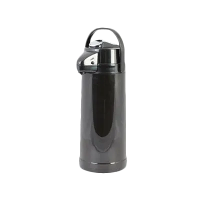 Thunder Group APLG025 Airpot, 2.5 Liter (84 Oz.), Glass Lined, Black Lever Top