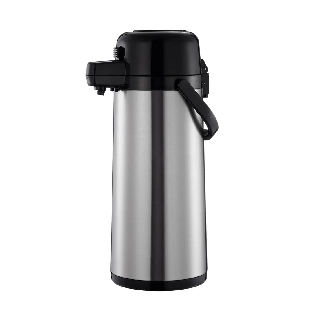 Thunder Group ASPG322 Airpot, 2.2 Liter (74 Oz, 8-1/4" X 6-1/4" X 15-3/4"H, Glass Lined