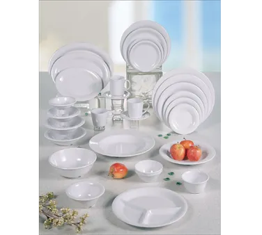 Thunder Group CR313W Bouillon Cup, 8 Oz., 4-1/4" Dia., Break-Resistant - Dozen
