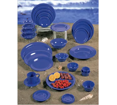 Thunder Group CR9108BU Saucer, 5-1/2" Dia., Break-Resistant, Dishwasher Safe - Dozen