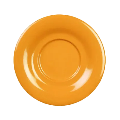 Thunder Group CR9108YW Saucer, 5-1/2" Dia., For The 3 1/8" Melamine Mug, Break-Resistant - Dozen