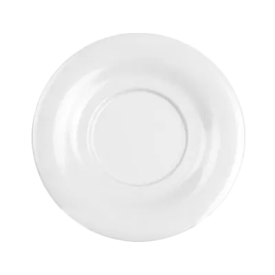 Thunder Group CR9303W Saucer, 5-1/2" Dia., For Cr303/Cr9018, Break-Resistant - Dozen