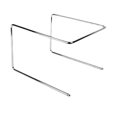 Thunder Group CRPTS997 Pizza Tray Stand - 9.5" x 9" x 6.5" Chrome-Plated Steel Wire Rack, Pizza Display Stand