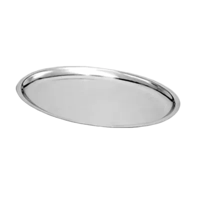Thunder Group IRSP1108 Sizzling Platter, 11-5/8" X 8", Oval, Stainless Steel