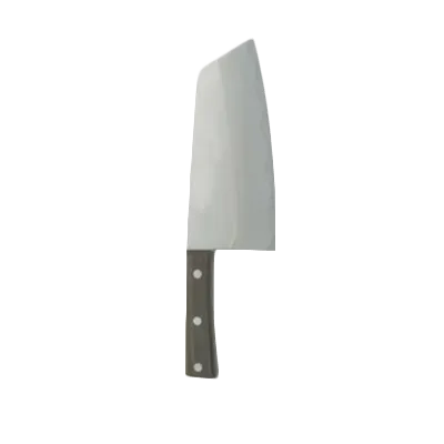Thunder Group JAS010055A Cleaver, 6-3/4" Blade, Sharp, Pointed Blade