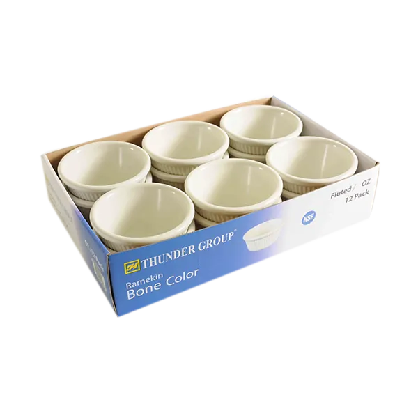 Thunder Group ML509B1R Ramekin, 2 Oz. Capacity, 2-7/8" Dia., Round, 12 Each - Pack