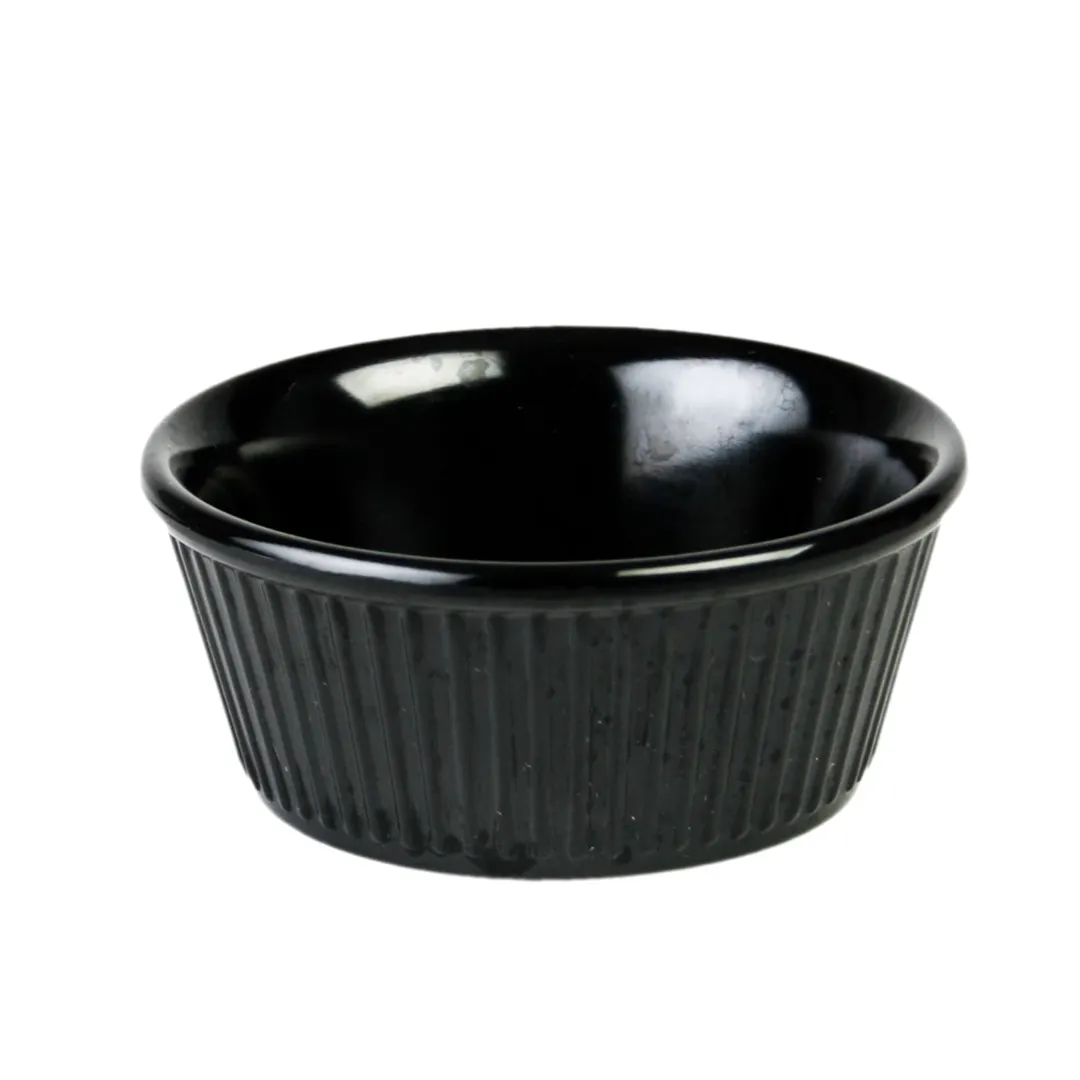 Thunder Group ML533BL1 Ramekin, 3-1/2 Oz. Capacity, 3-3/8" Dia., Round - Dozen