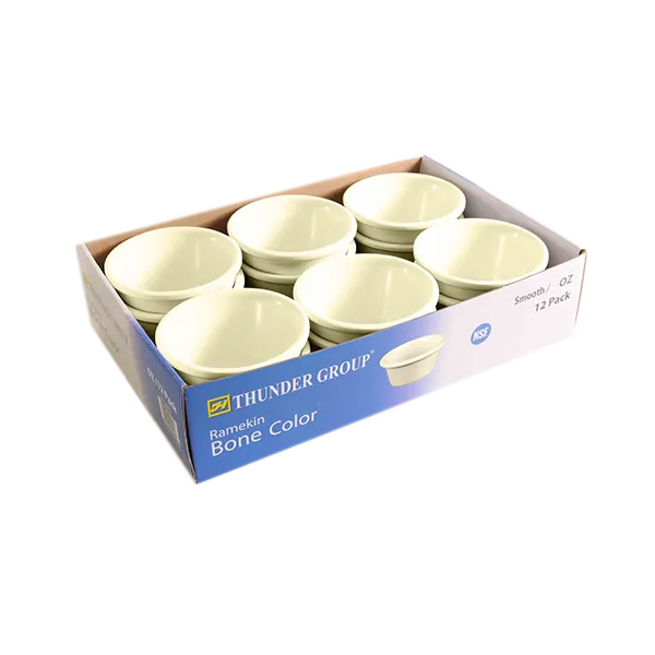 Thunder Group ML537B1R Ramekin, 3 Oz. Capacity, 3-1/8" Dia., Round, 12 Each - Pack