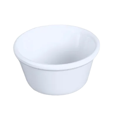 Thunder Group ML539W1 Ramekin, 6 Oz. Capacity, 3-7/8" Dia., Round - Dozen