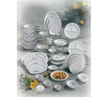 Thunder Group NS314W Nappie Bowl, 11 Oz., 4-7/8" Dia., Break-Resistant - Dozen