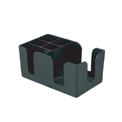 Thunder Group PLBC006 Bar Caddy, 6-Compartment, Dishwasher Safe, Plastic