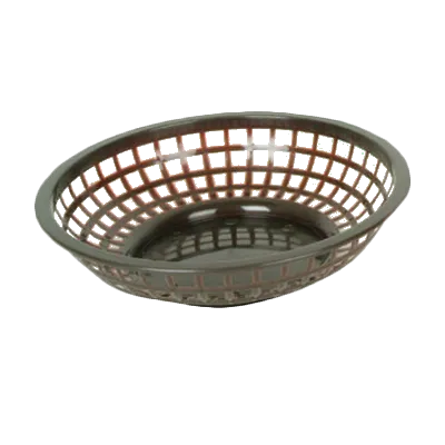 Thunder Group PLBK008B Fast Food Basket, 8" Dia., Round, Stackable - Dozen