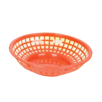 Thunder Group PLBK008R Fast Food Basket, 8" Dia., Round, Stackable - Dozen