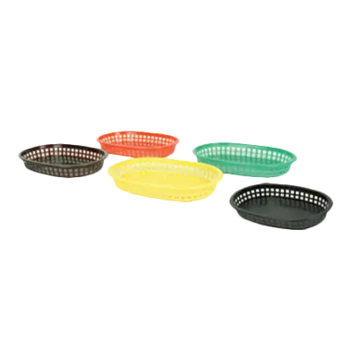 Thunder Group PLBK1034B Fast Food Basket, 10-3/4", Oblong, Stackable - Dozen