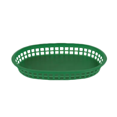 Thunder Group PLBK1034G Fast Food Basket, 10-3/4", Oblong, Stackable - Dozen
