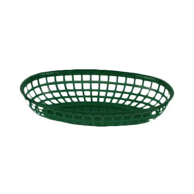 Thunder Group PLBK938G Fast Food Basket, 9-3/8", Oval, Stackable - Dozen