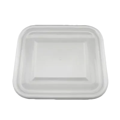 Thunder Group PLBTC002W White Bus Box Cover, High-Density Polyethylene, Stackable, NSF