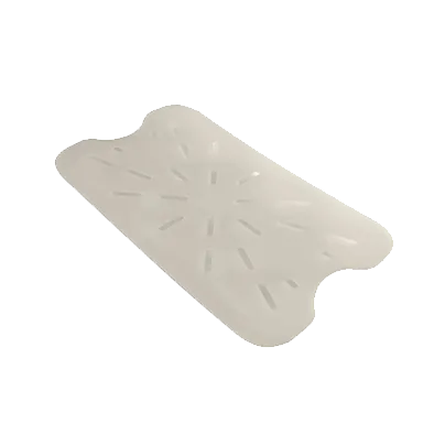 Thunder Group PLFBD1218PP Drain Shelf, Fits 12" X 18" Storage Box, Polypropylene, White