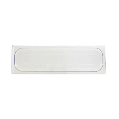 Thunder Group PLPA7120LC Food Pan Cover, 1/2 Size Long, Solid, Polycarbonate