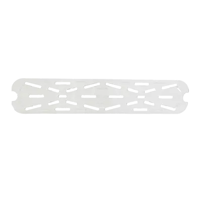 Thunder Group PLPA7120LDS Food Pan Drain Tray, 1/2 Size Long, Polycarbonate, Clear