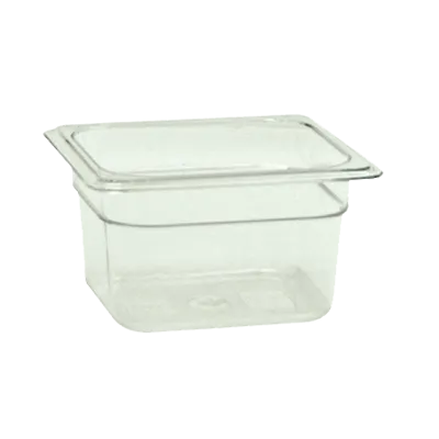 Thunder Group PLPA8164 Food Pan, 1/6 Size, 4" Deep, Shatter And Scratch Resistant