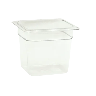Thunder Group PLPA8166 Food Pan, 1/6 Size, 6" Deep, Shatter And Scratch Resistant