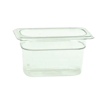 Thunder Group PLPA8194 Food Pan, 1/9 Size, 4" Deep, Shatter And Scratch Resistant