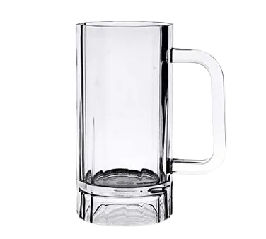 Thunder Group PLPCM001 Beer Mug, 16 Oz., 6-1/4"H, Polycarbonate