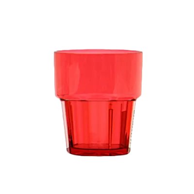 Thunder Group PLPCTB108RD Rocks Glass, 8 Oz., Break-Resistant, Stackable - Dozen