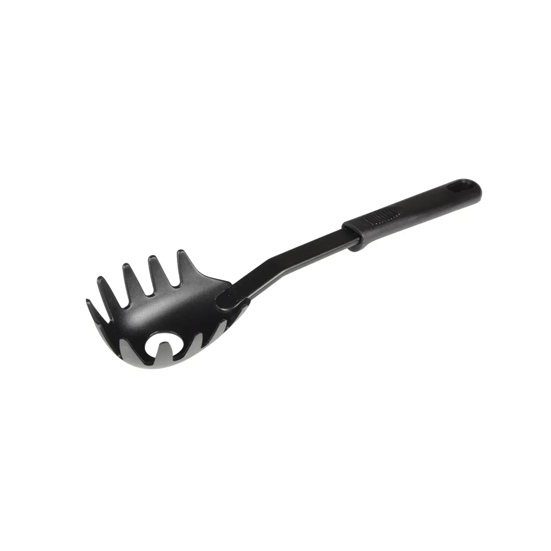 Thunder Group PLPP003BK Pasta Fork, 11-3/8"L, Heat-Resistant Up To 410°F, Nylon