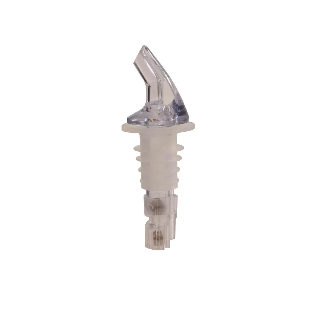 Thunder Group PLPR125M Liquor Pourer, 1-1/4 Oz., Without Collar, Fits Standard 750Ml Bottle, 12 Each - Pack