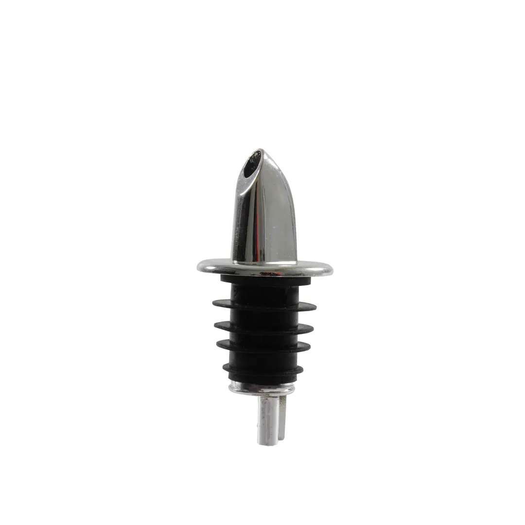 Thunder Group PLPR507S Liquor Pourer, Free Flow, Without Collar, Fits Standard 750Ml Liquor Bottle, 12 Each - Pack
